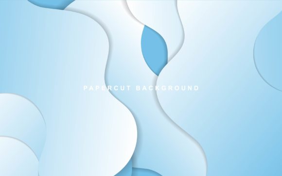 Abstract Papercut Background