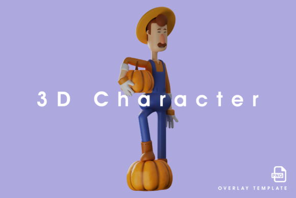 Bringing the Harvest to Life: The Ultimate Guide to Cute 3D Farmer Cartoon Has Two Pumpkins