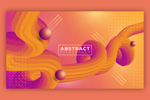Fluid Abstract Digital Blend Background Design