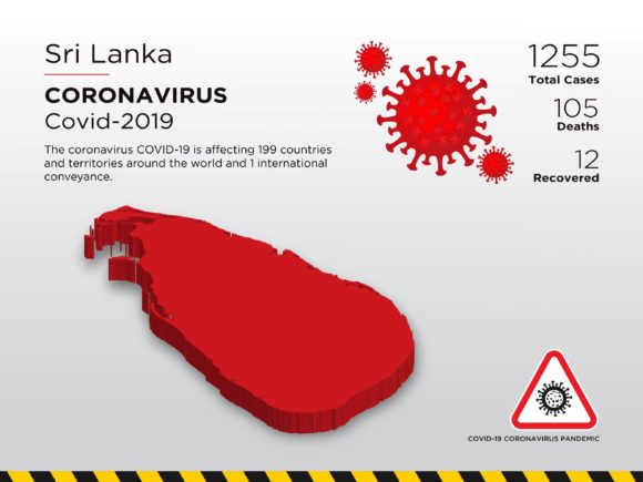 Sri Lanka Affected Country 3D Map: A Strategic Asset for Visual Data Storytelling
