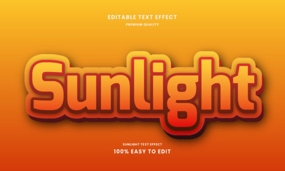 Strategic Application of the Sunlight 3d Text Effect for Professional Branding