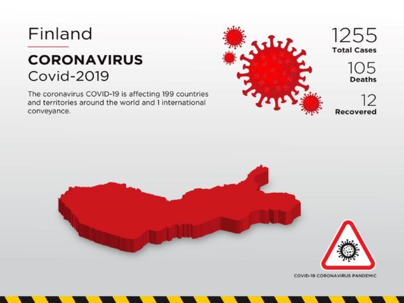 Visualizing the Global Pandemic: How Finland Affected Country 3D Maps and Infographic Templates Transform Data Communication